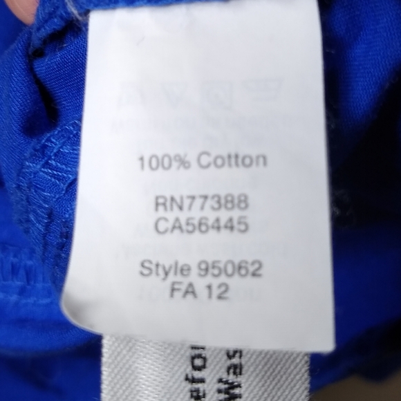 J. Crew Shrunken Anorak blue pullover jacket large - Picture 7 of 7